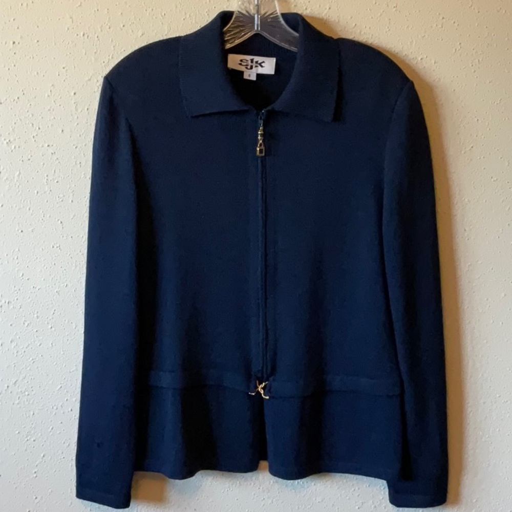 St. John Knits Navy Jacket